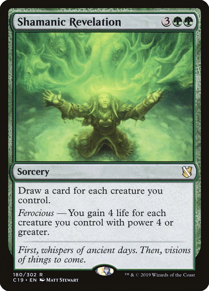 Shamanic Revelation [Commander 2019] | Webway Games