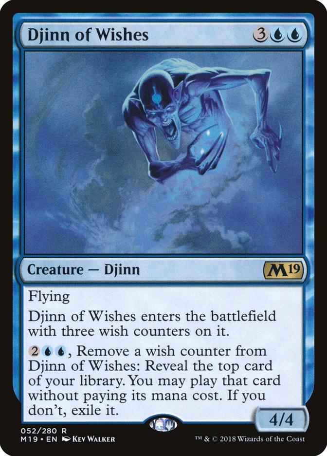 Djinn of Wishes [Core Set 2019] | Webway Games