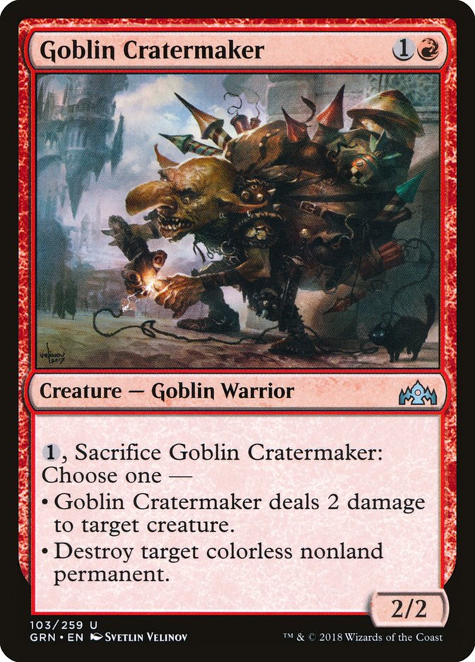Goblin Cratermaker [Guilds of Ravnica] | Webway Games