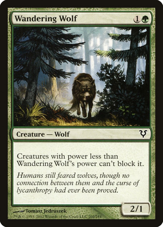 Wandering Wolf [Avacyn Restored] | Webway Games