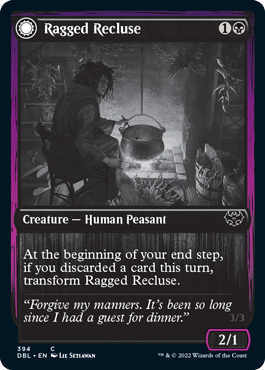 Ragged Recluse // Odious Witch [Innistrad: Double Feature] | Webway Games