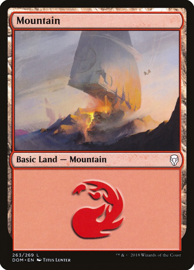 Mountain (#263) [Dominaria] | Webway Games