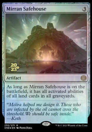 Mirran Safehouse [Phyrexia: All Will Be One Prerelease Promos] | Webway Games