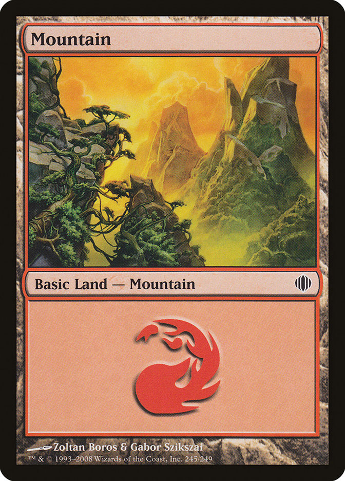 Mountain (#245) [Shards of Alara] | Webway Games