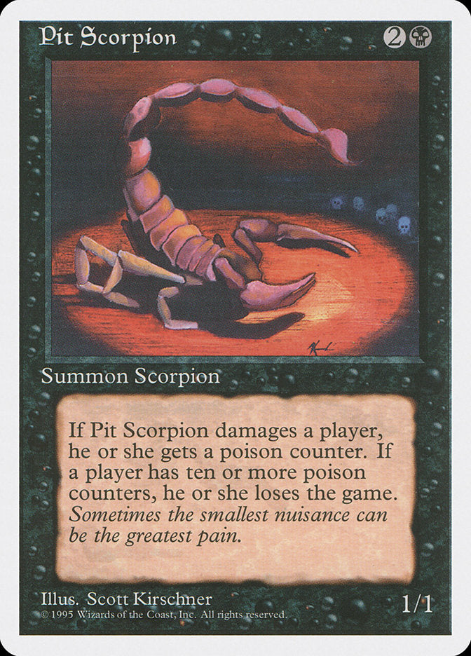 Pit Scorpion [Fourth Edition] | Webway Games