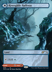 Riverglide Pathway // Lavaglide Pathway (Borderless) [Secret Lair: Ultimate Edition] | Webway Games