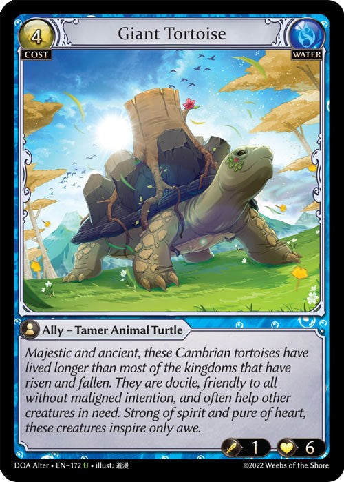 Giant Tortoise (172) [Dawn of Ashes: Alter Edition] | Webway Games