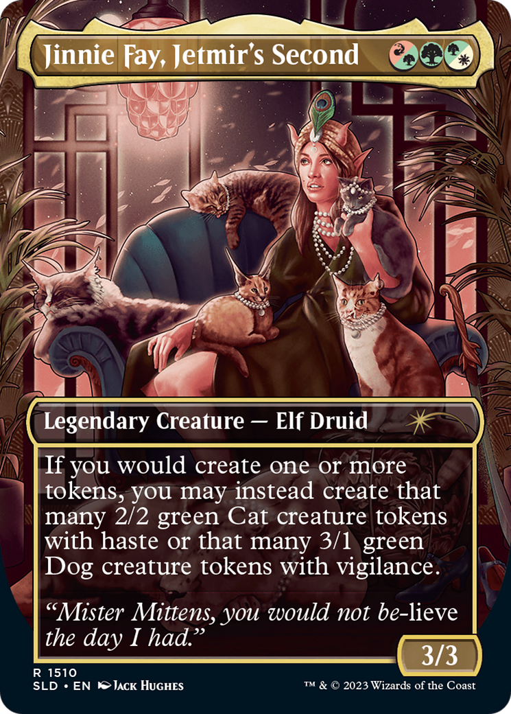Jinnie Fay, Jetmir's Second // Jinnie Fay, Jetmir's Second [Secret Lair Commander Deck: Raining Cats and Dogs] | Webway Games