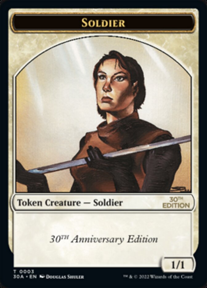 Soldier Token [30th Anniversary Tokens] | Webway Games