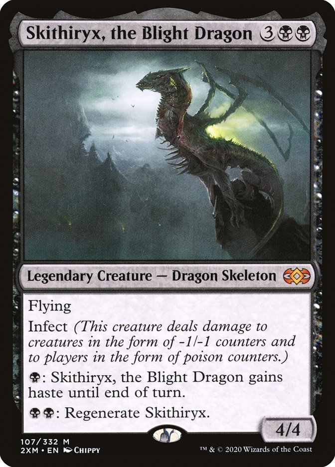 Skithiryx, the Blight Dragon [Double Masters] | Webway Games