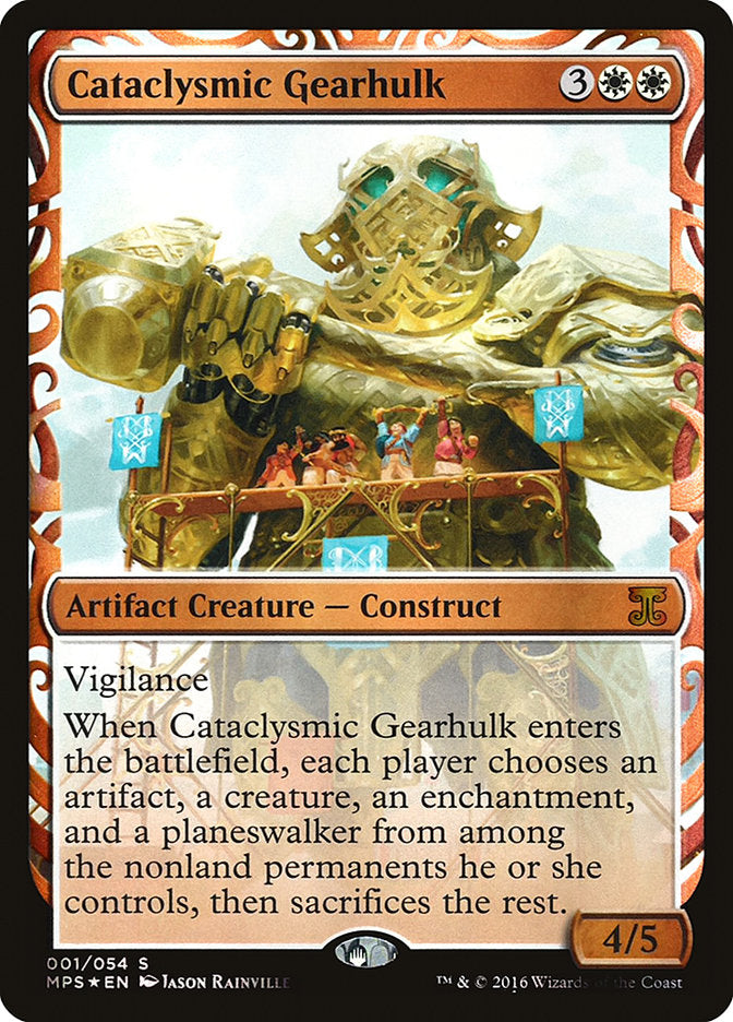 Cataclysmic Gearhulk [Kaladesh Inventions] | Webway Games