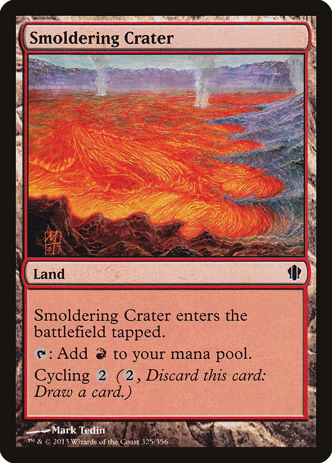 Smoldering Crater [Commander 2013] | Webway Games