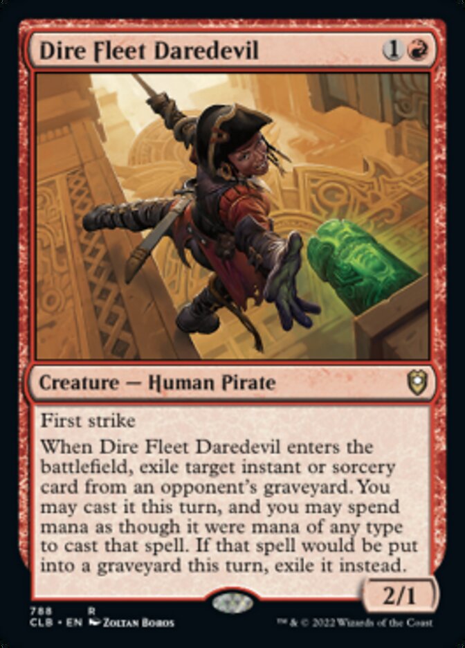 Dire Fleet Daredevil [Commander Legends: Battle for Baldur's Gate] | Webway Games