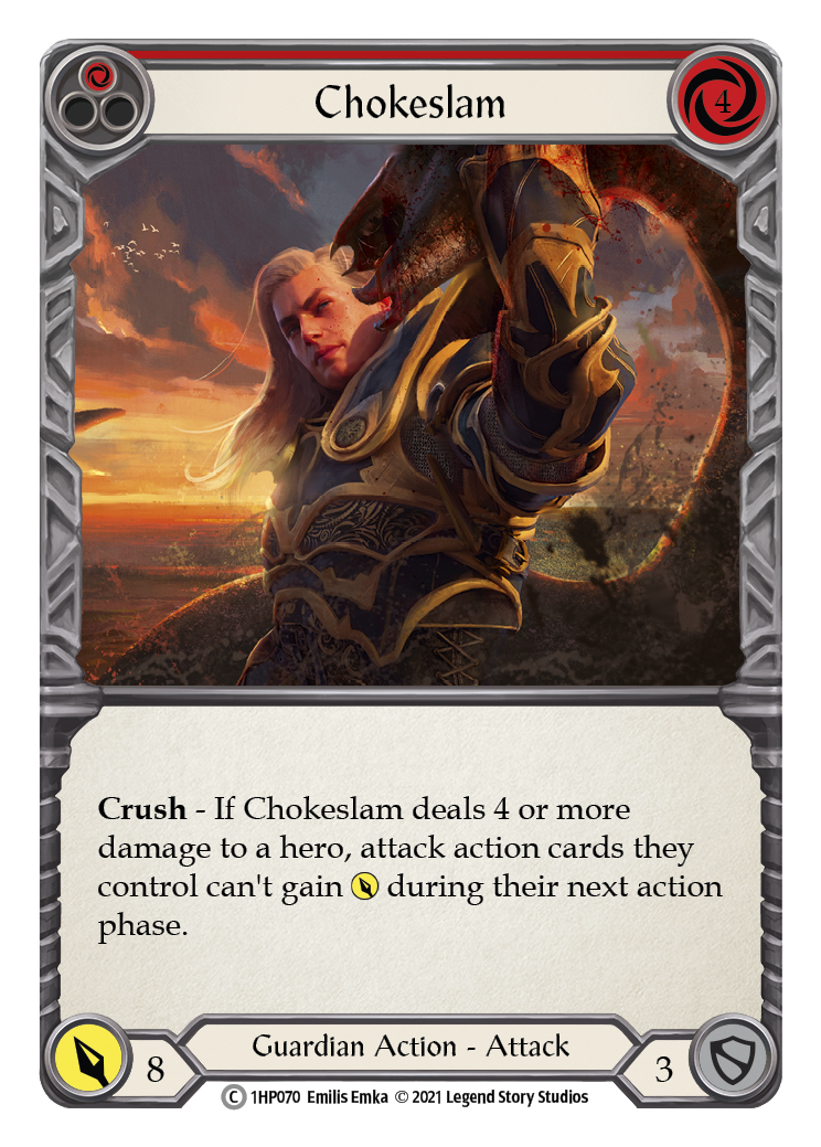 Chokeslam (Red) [1HP070] | Webway Games