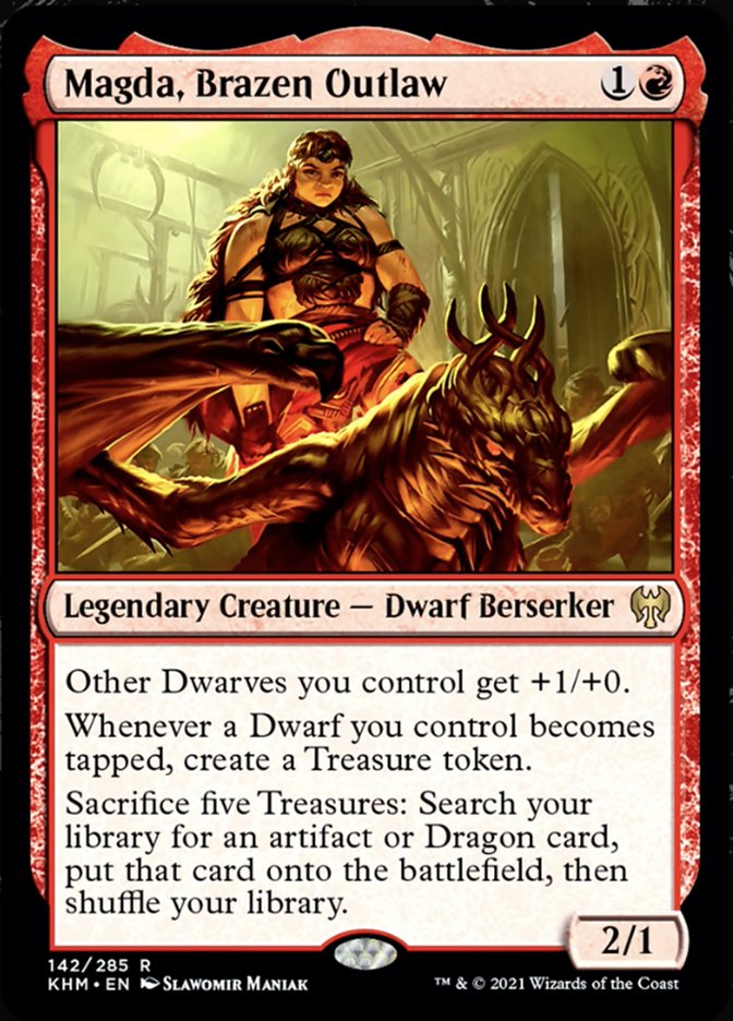 Magda, Brazen Outlaw [Kaldheim] | Webway Games
