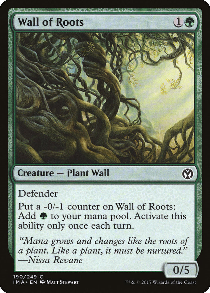 Wall of Roots [Iconic Masters] | Webway Games