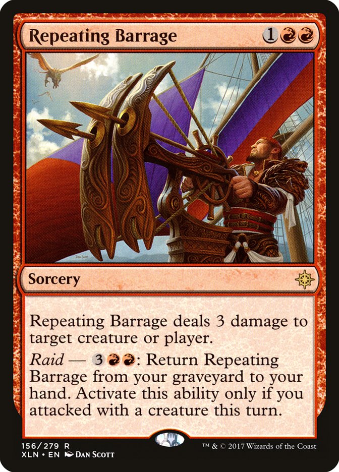 Repeating Barrage [Ixalan] | Webway Games