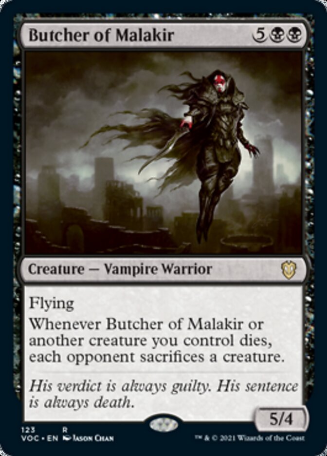 Butcher of Malakir [Innistrad: Crimson Vow Commander] | Webway Games