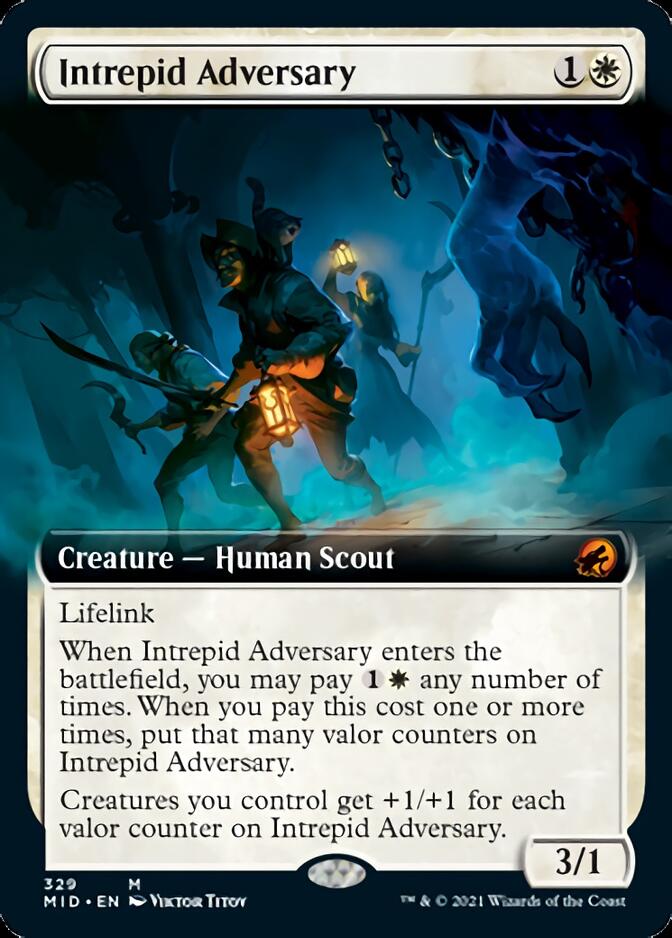 Intrepid Adversary (Extended) [Innistrad: Midnight Hunt] | Webway Games