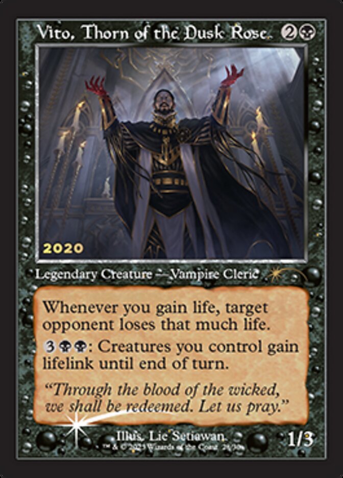 Vito, Thorn of the Dusk Rose [30th Anniversary Promos] | Webway Games