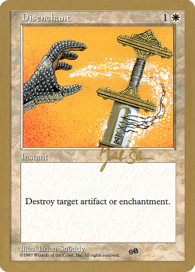Disenchant (Jakub Slemr) (SB) [World Championship Decks 1997] | Webway Games