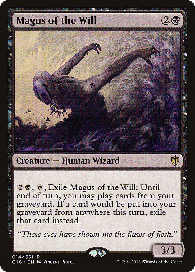Magus of the Will [Commander 2016] | Webway Games