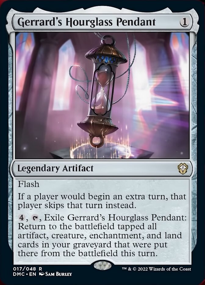 Gerrard's Hourglass Pendant [Dominaria United Commander] | Webway Games
