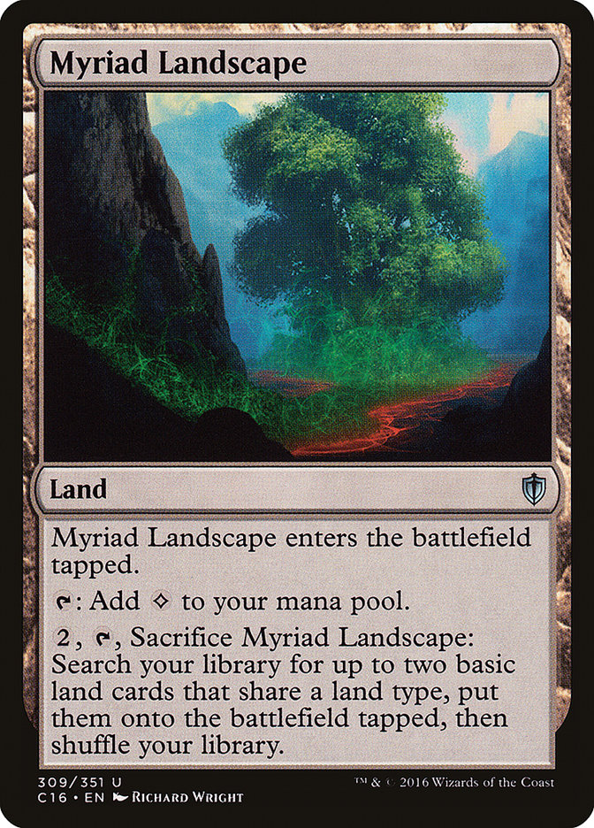 Myriad Landscape [Commander 2016] | Webway Games