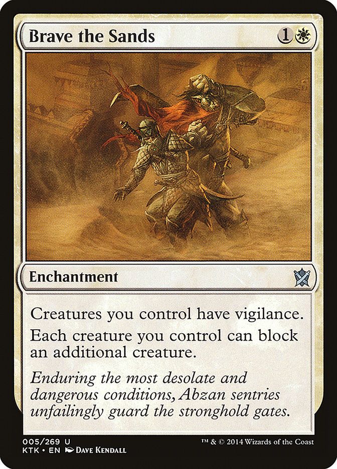 Brave the Sands [Khans of Tarkir] | Webway Games