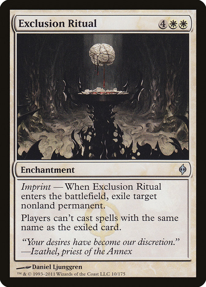 Exclusion Ritual [New Phyrexia] | Webway Games