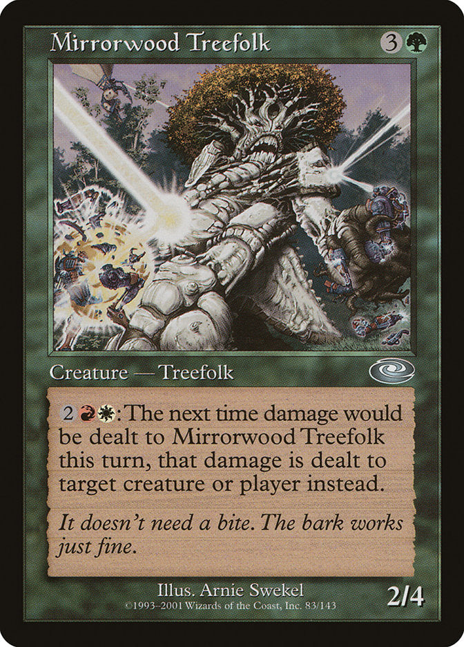 Mirrorwood Treefolk [Planeshift] | Webway Games