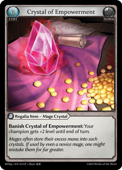 Crystal of Empowerment (013) [Dawn of Ashes: Prelude] | Webway Games