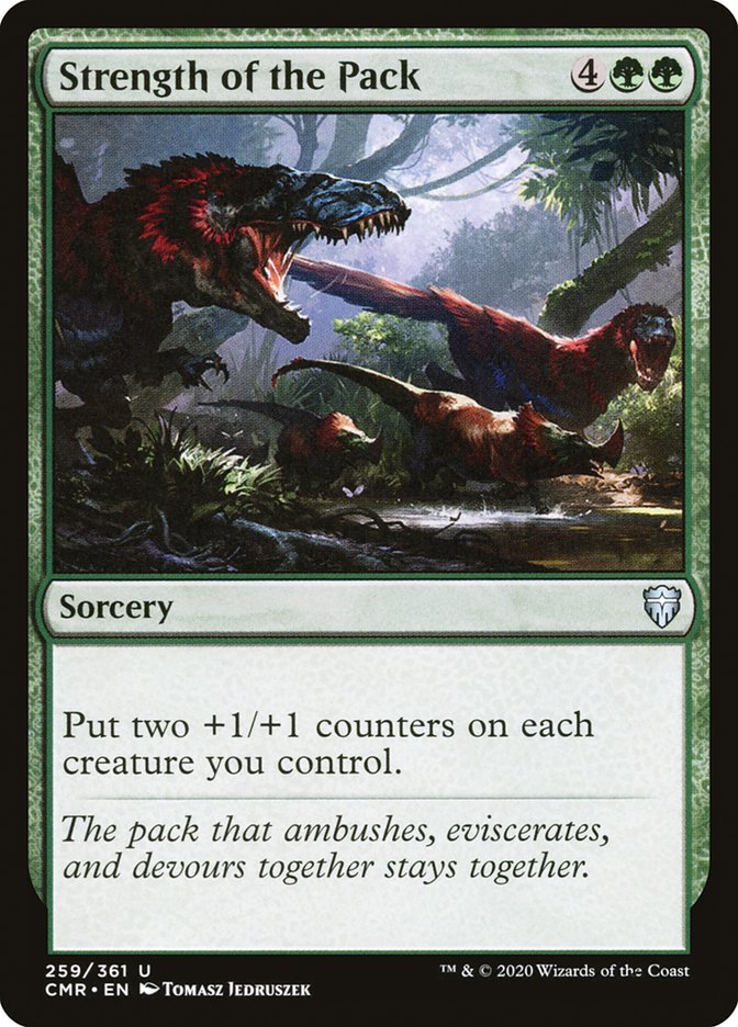 Strength of the Pack [Commander Legends] | Webway Games
