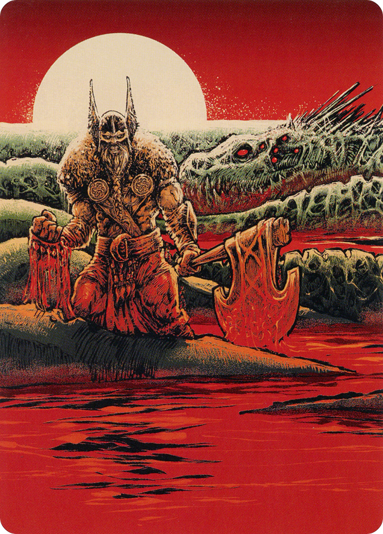 Fynn, the Fangbearer Art Card [March of the Machine Art Series] | Webway Games