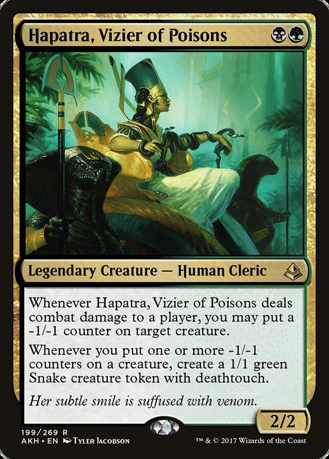 Hapatra, Vizier of Poisons [Amonkhet] | Webway Games
