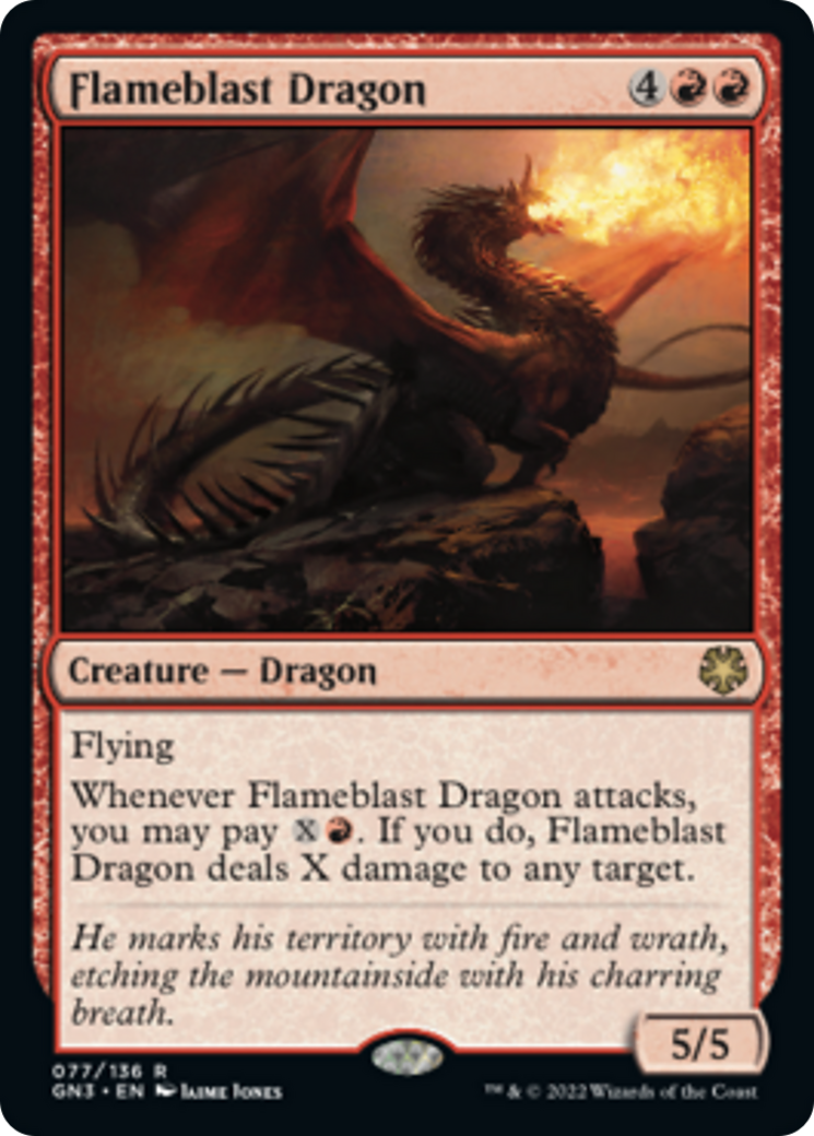 Flameblast Dragon [Game Night: Free-for-All] | Webway Games