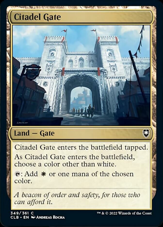 Citadel Gate [Commander Legends: Battle for Baldur's Gate] | Webway Games