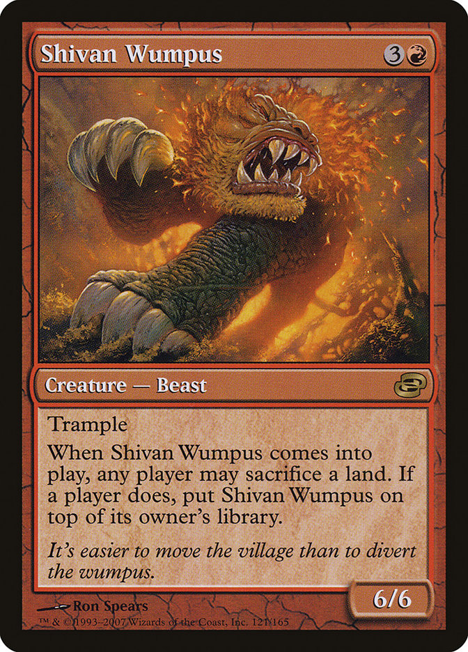 Shivan Wumpus [Planar Chaos] | Webway Games