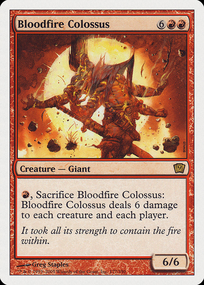 Bloodfire Colossus [Ninth Edition] | Webway Games