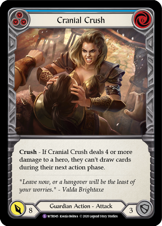 Cranial Crush [U-WTR045] (Welcome to Rathe Unlimited)  Unlimited Rainbow Foil | Webway Games