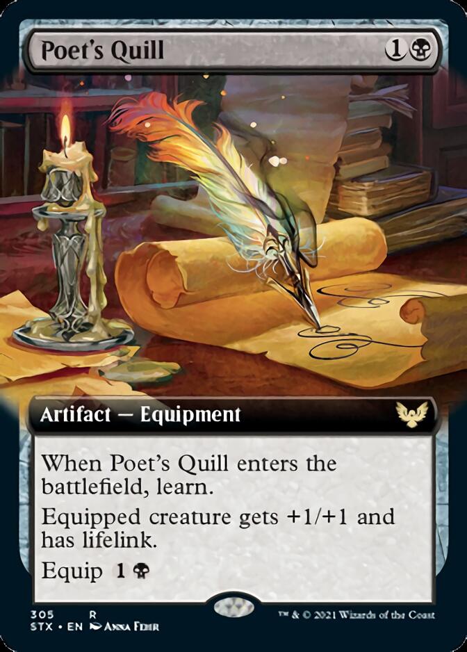 Poet's Quill (Extended) [Strixhaven: School of Mages] | Webway Games