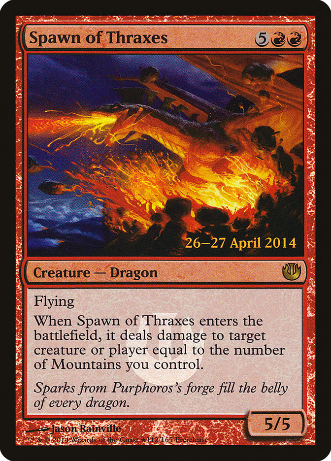 Spawn of Thraxes  (Prerelease) [Journey into Nyx Prerelease Promos] | Webway Games