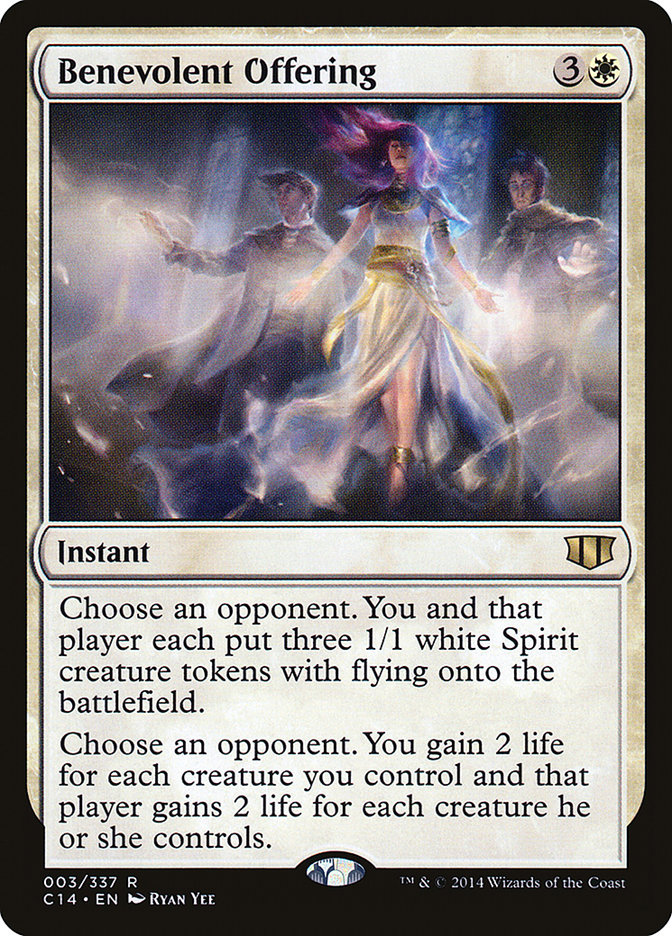 Benevolent Offering [Commander 2014] | Webway Games