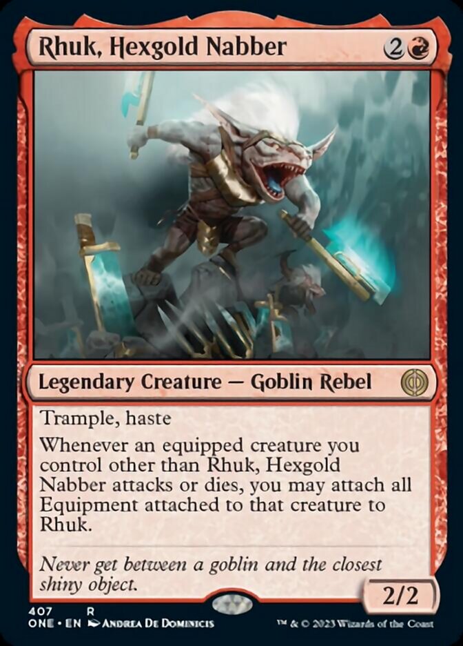 Rhuk, Hexgold Nabber [Phyrexia: All Will Be One] | Webway Games