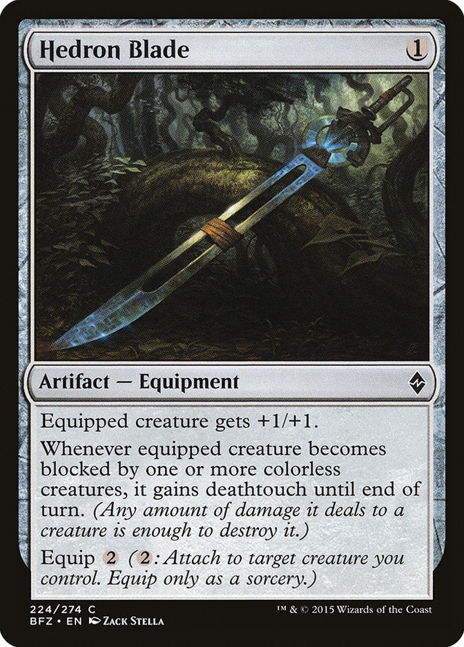 Hedron Blade [Battle for Zendikar] | Webway Games