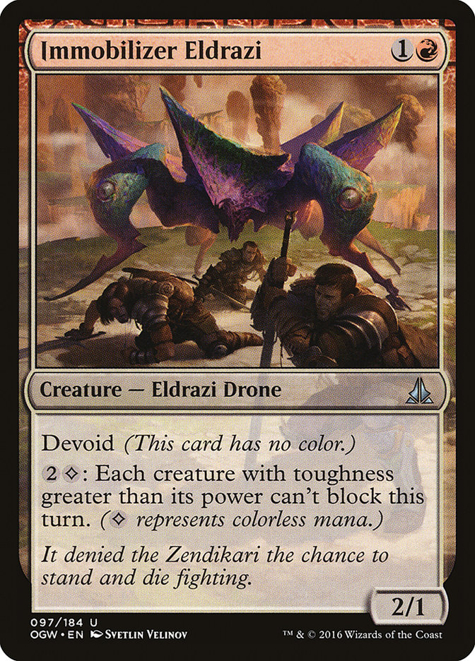 Immobilizer Eldrazi [Oath of the Gatewatch] | Webway Games