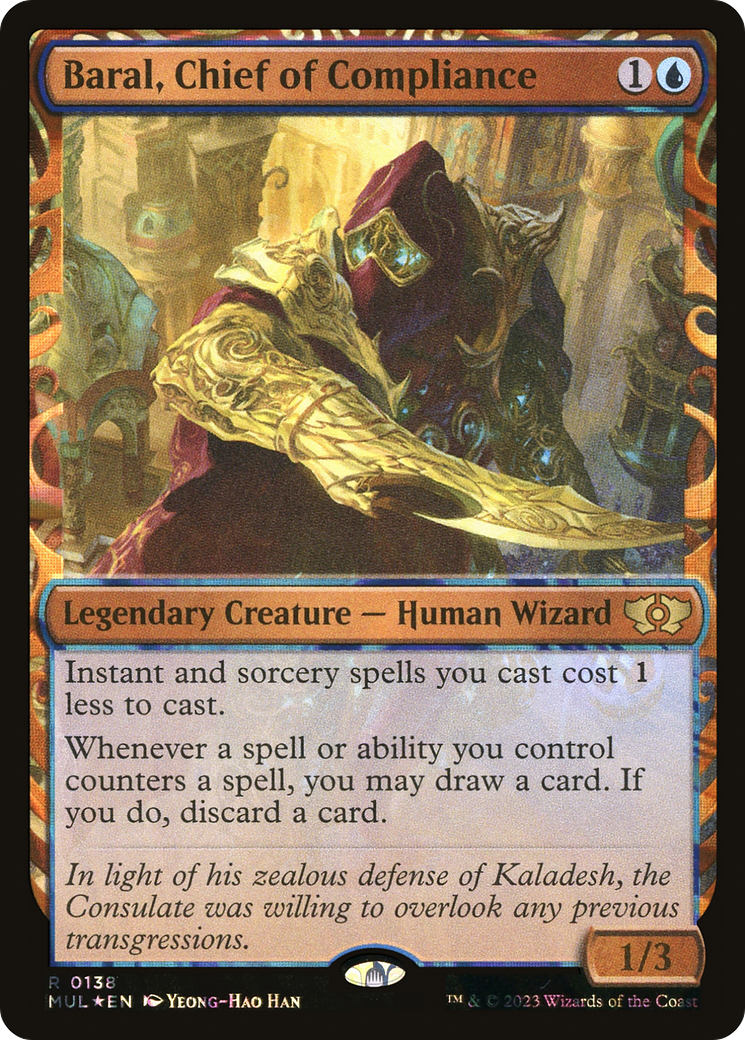 Baral, Chief of Compliance (Halo Foil) [Multiverse Legends] | Webway Games