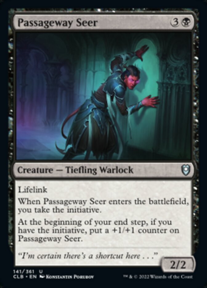 Passageway Seer [Commander Legends: Battle for Baldur's Gate] | Webway Games