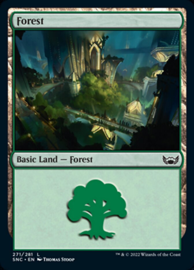 Forest (271) [Streets of New Capenna] | Webway Games