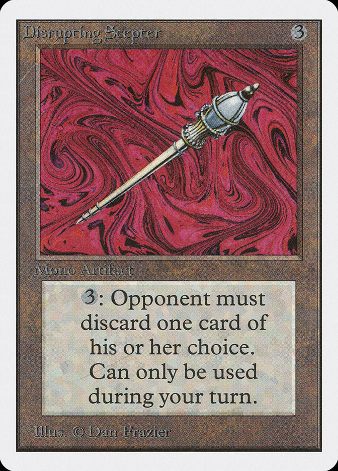 Disrupting Scepter [Unlimited Edition] | Webway Games